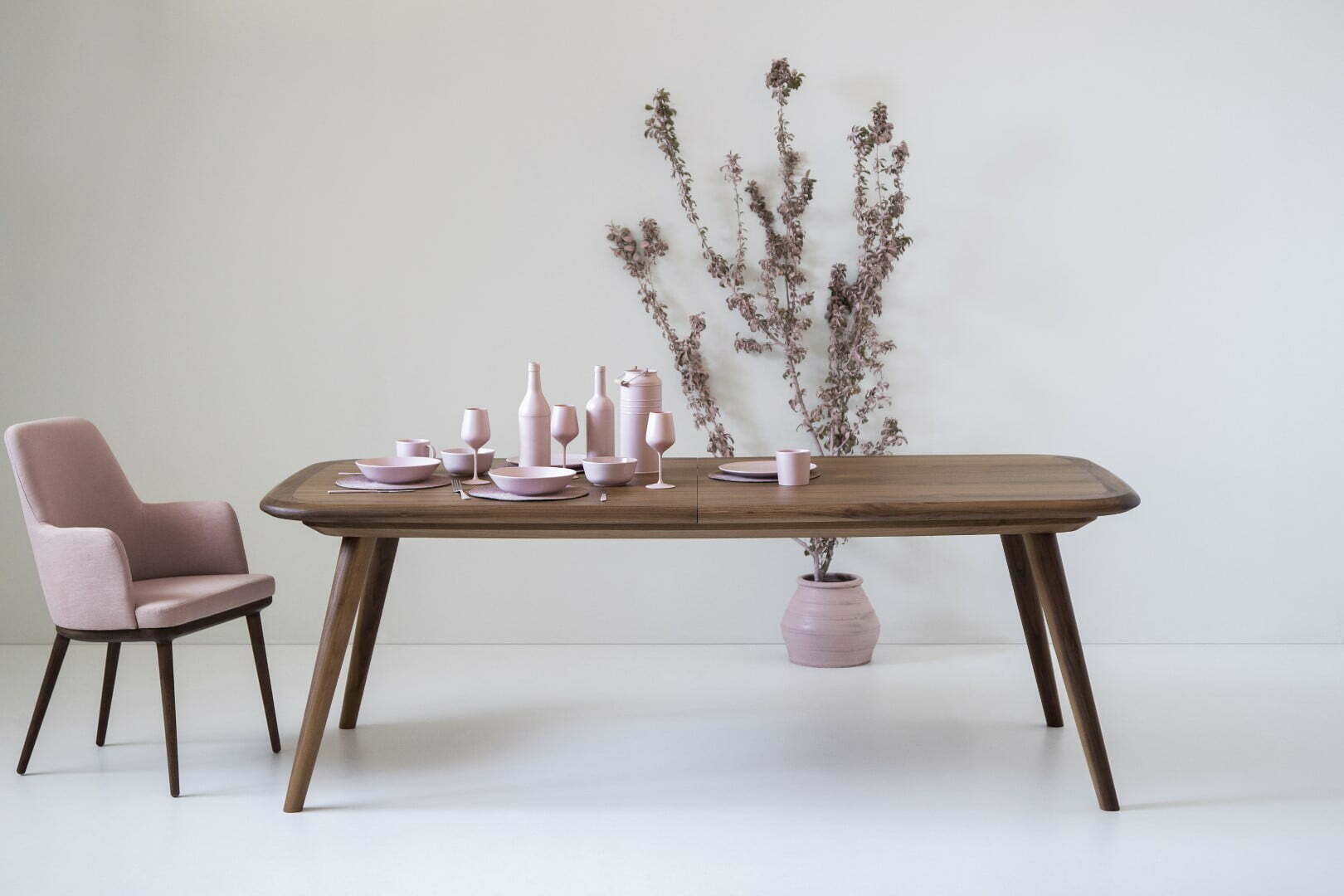 T Olito with A Chiba chair