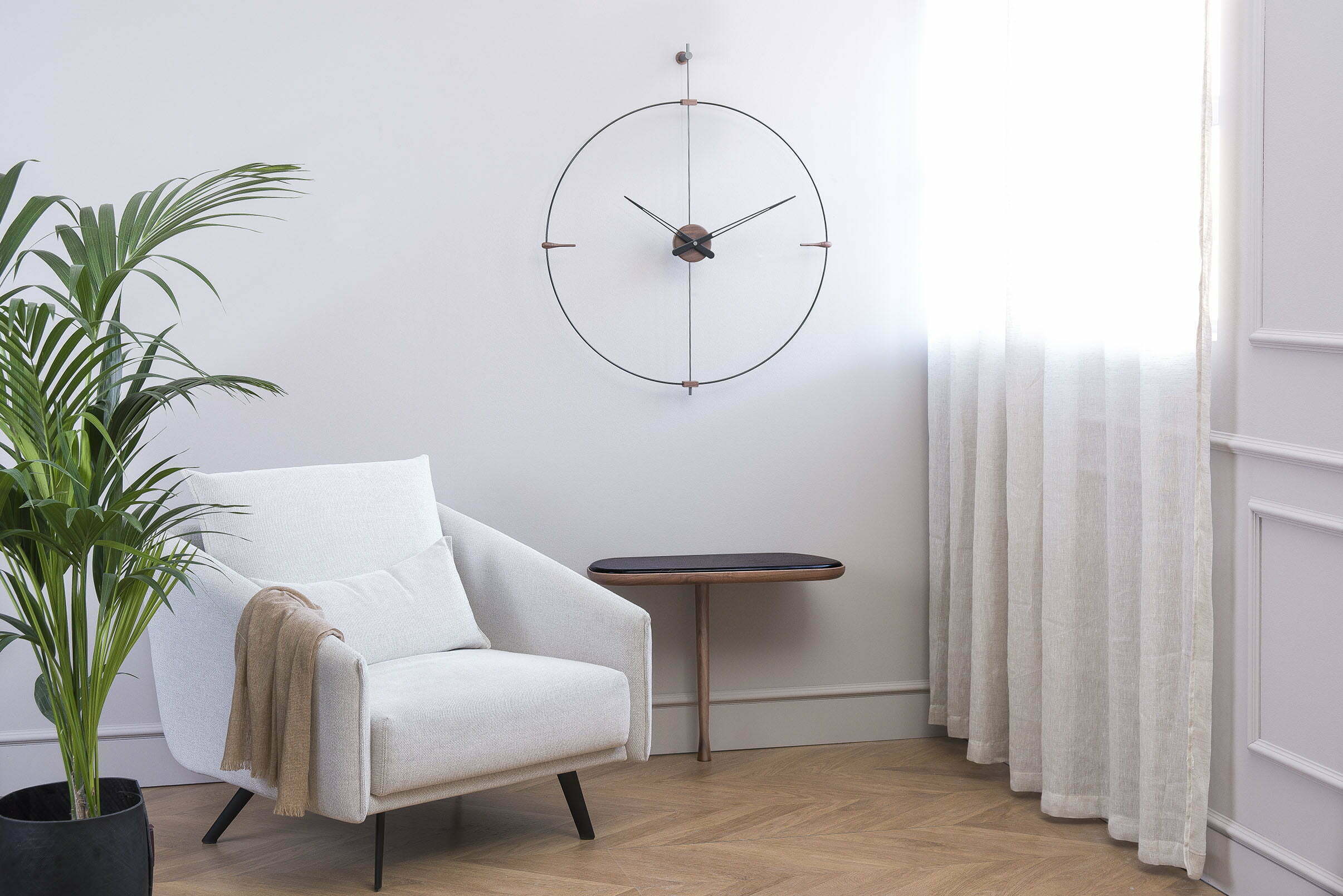 mini bilbao nomon clocks interior