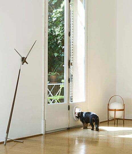 pisa nomon clocks wood living room